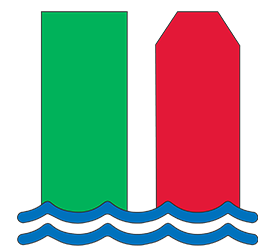 green and red buoys in water